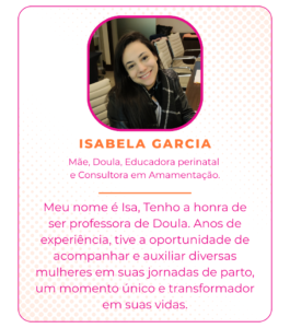 Professora do Cursos de Doula