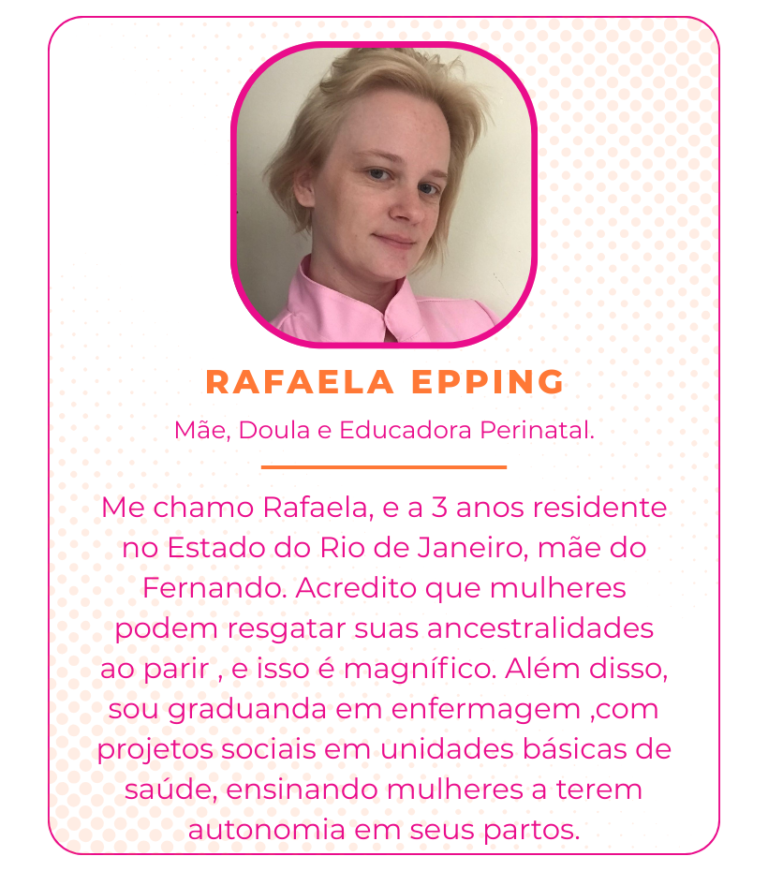 Professora do Cursos de Doula