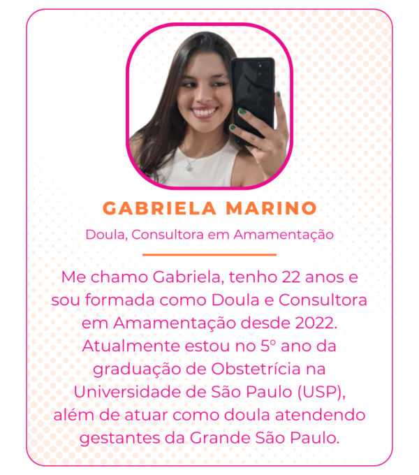 Professora do Cursos de Doula